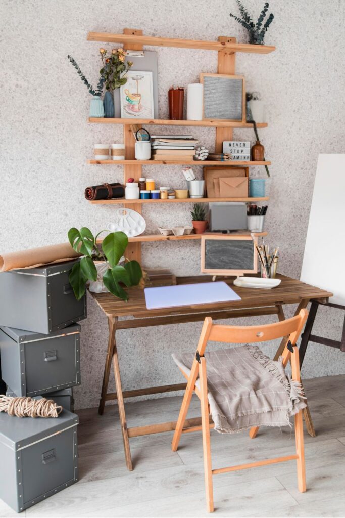 Cozy Boho Chic Nook home office for women