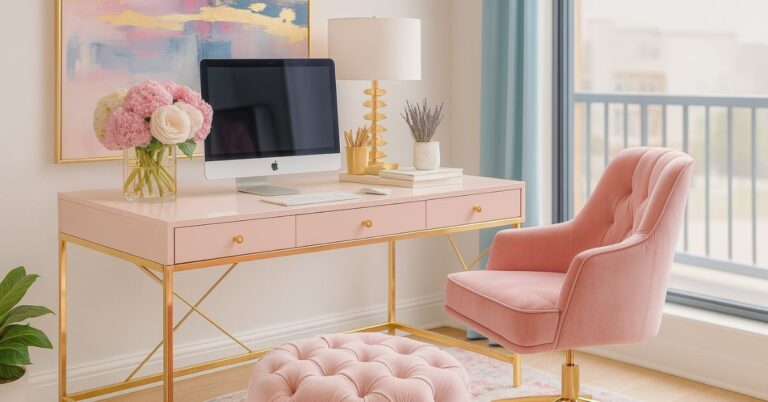Feminine Home Office Ideas to Spark Creativity and Productivity