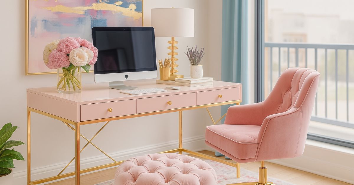 Feminine Home Office Ideas to Spark Creativity and Productivity