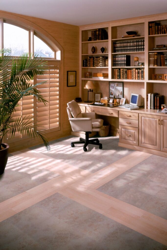 Neutral Feminine Office Retreat