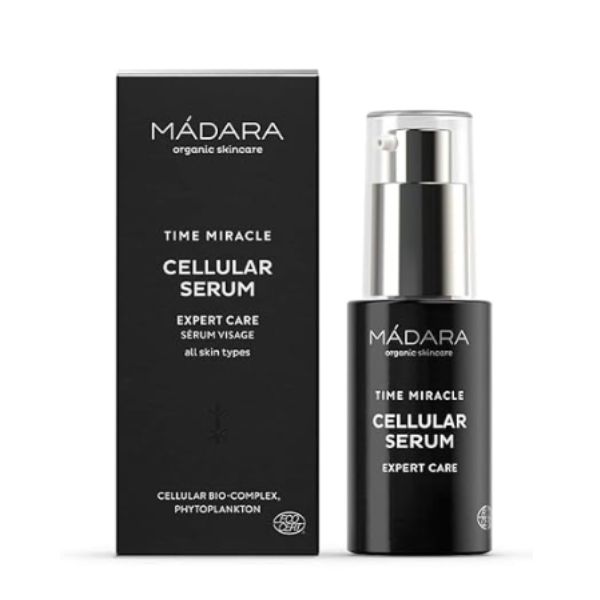 MÁDARA Organic Skincare, Anti-ageing serum for face, With plant antioxidants, hyaluronic acid and birch sap