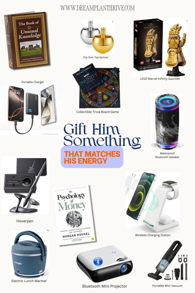 unique gift ideas for men who have everything, that show love and attention