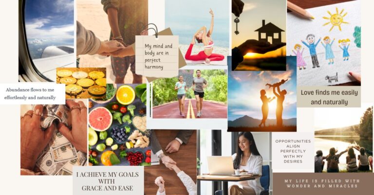 How to Make a Vision Board a vision board