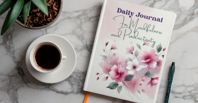 Your Daily Productivity Journal for 2026 to help You Stay Organized and Mindful Every Day
