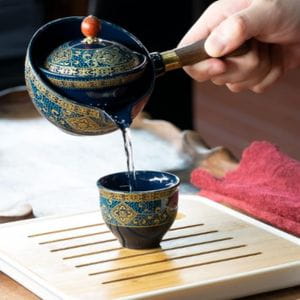 Porcelain Chinese Gongfu Tea Set