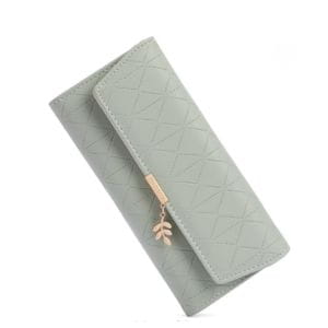 Womens Wallet Leather RFID Trifold Wallets Women Clutch Large